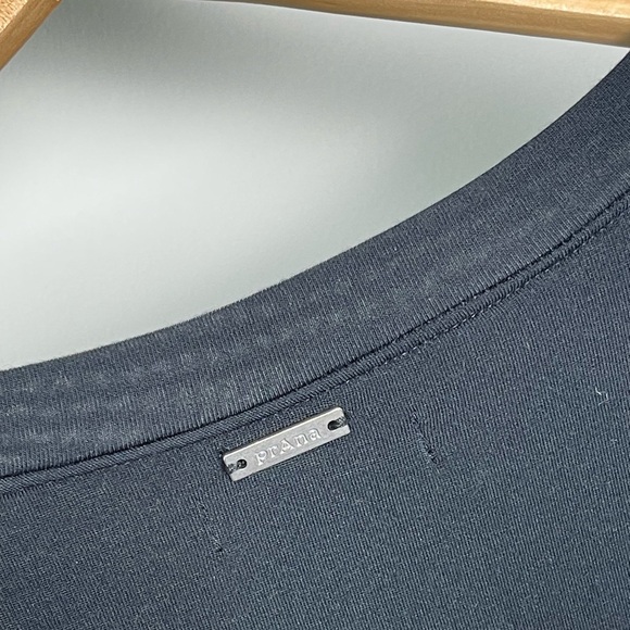 PrAna | Foundation Wrap Dress Black Comfort Athleisure - Picture 6 of 6